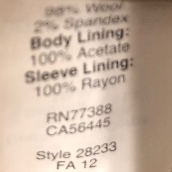 J. CREW Classic Schoolboy Blazer Navy Gold Button - Picture 6 of 6